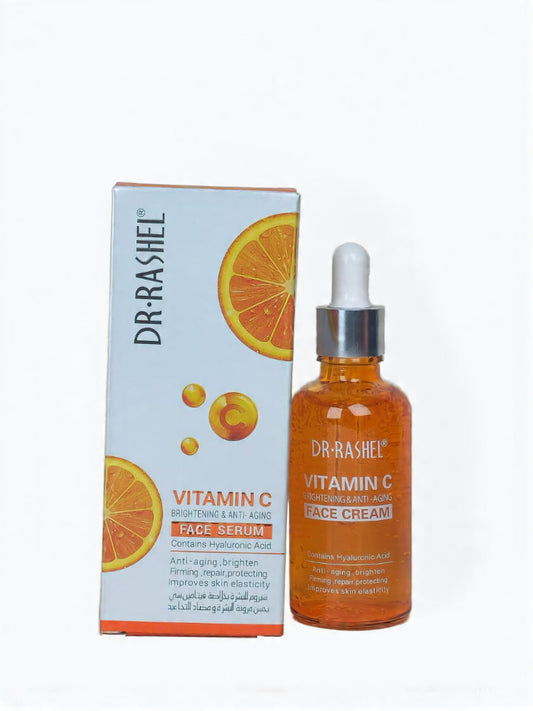 Dr Rashel Vitamin C Face Serum Hyaluronic Acid Brightening Anti Aging
